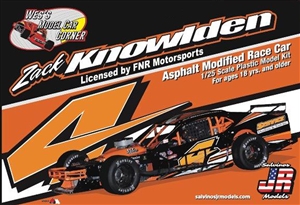 Zack Knowlden Asphalt Modified Race Car