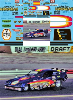 Roland Leong's Power Gloss Hawaiian Monza Funny Car (1/25) <br><span style="color: rgb(255, 0, 0);">(1 of 250 Limited Reissue)</span>