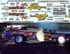 Jungle Jim Vega Funny Car Decal (1/25) <br><span style="color: rgb(255, 0, 0);">(1 of 250 Limited Reissue)</span>