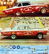 Sox & Martin 1965 Plymouth AF/X & Super Stock (1/25) Slixx-Decal