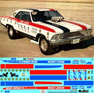 Bruce Larson's 1966 Chevelle A/FX   (1/24) Slixx Decal <br> <span style="color: rgb(255, 0, 0);">September 30, 2022</span>