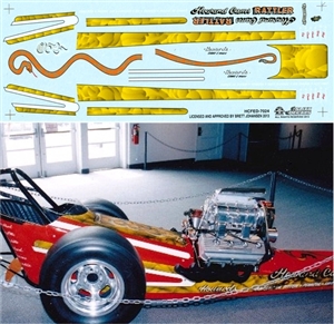 Howard Cams "Rattler"  Front Engine Dragster (1/25) Slixx-Decal