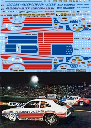 Bob Glidden’s Stars & Stripes Pinto Pro Stock (1/25) <br><span style="color: rgb(255, 0, 0);">(1 of 250 Limited Reissue)</span>