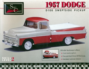 1957 Dodge D-100 Sweptside Pickup 'Metal Body' (1/25)