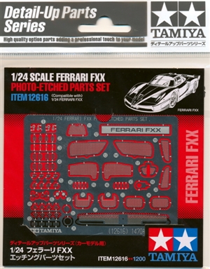 Ferrari FXX Photo Etched Parts Detail Set (1/24)
