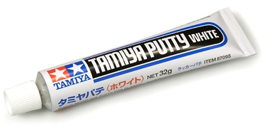 Tamiya: Putty - Tamiya Putty White. - 32 grams - for all kits (ref