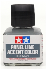 Tamiya Gray Panel Line Accent Color or Wash (40 ml)