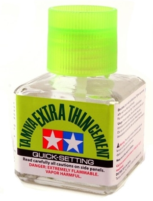 Tamiya Quick-Setting Extra Thin Cement "Glue"  (40 ml)