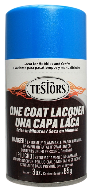 One Coat Spray Icy Blue Lacquer (3 oz)
