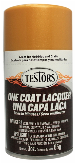 One Coat Spray Pure Gold Lacquer (3 oz)