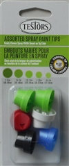 Assorted Spray Paint Tips (6)