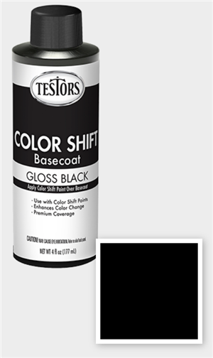 Color Shift Acrylic Black Basecoat 4 oz Bottle