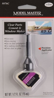 Model Master Clear Parts Cement (Glue) & Window Maker