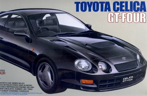 Tamiya 1/24 Sports Car Series No.133 Toyota Celica GT-FOUR Plastic Model 24133 