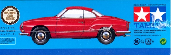 1966 Volkswagen Karmann-Ghia Coupe (fs) 1/24