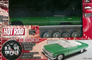 1963 Chevy Impala Hot Rod "O.G." Die-cast kit (1/26) (fs)