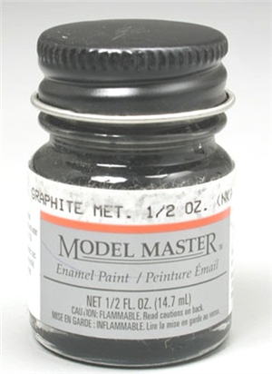 Graphite Metallic Enamel (1/2 Oz Bottle)