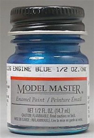 Oldsmobile Engine Blue Enamel 1/2 oz bottle