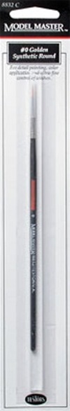 No. 0 Synthetic Round Paint Brush
