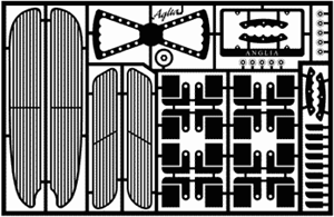 1951 Anglia Thames Panel detail set for Revell 1/25 kits (includes working hinges)