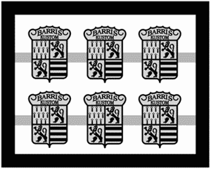 Barris Crests for 1/24 & 1/25 (Brass)