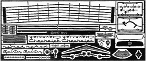 1956 Chevy Nomad Detail set for Revell-Monogram kit