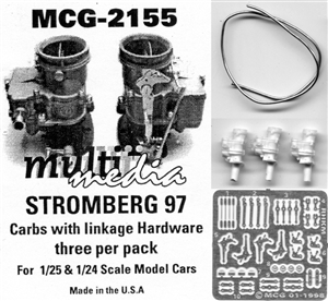 Stromberg 97 Carburetors (All 1/25 and 1/24 scale kits)<br><span style="color: rgb(255, 0, 0);">Back in Stock</span>