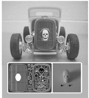 1932 Ford Custom Skull Head Grille for Revell 1/25 kits <br><span style="color: rgb(255, 0, 0);">Back in Stock</span>