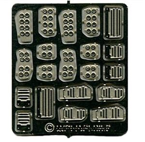 Street Rod Tuner Pedals for 1/24 & 1/25 kits