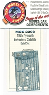 1965 Plymouth Belvedere-Satellite Photo-Etch Detail Set for Moebius Kits