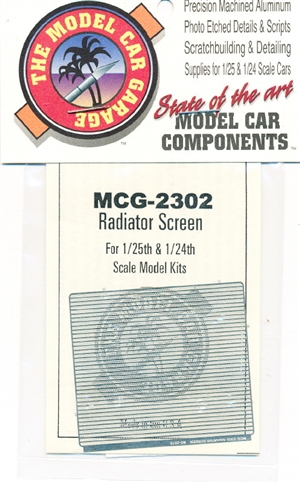 Radiator Screen for 1:25 & 1:24 Scale Kits
