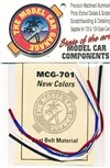 Seat Belt Material: 5 asst colors-(goes with mcg-2215 or mcg-2089) seatbelt hardware