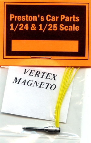 Pre-wired Magneto - Yellow wires,  with machined aluminum bodies