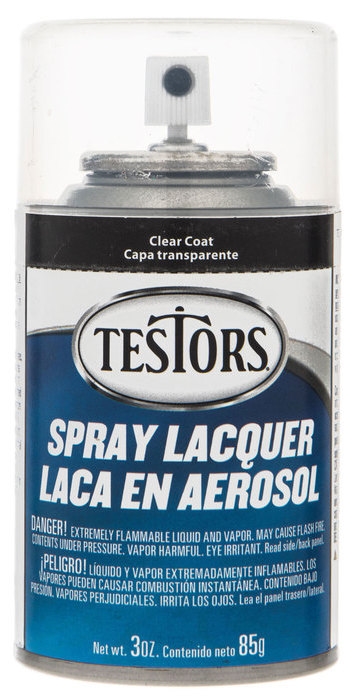 Glosscote Clear Coat Spray Lacquer (3 oz)
